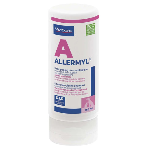 Virbac Allermyl dermatologinen shampoo kissoille ja koirille | 250ml