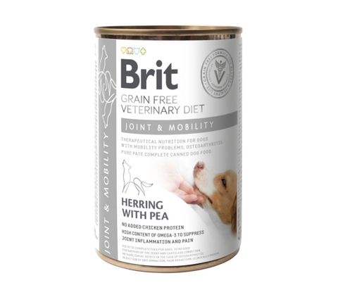 Päiväystuote: Brit GF Vet Diet Dog Can Joint & Mobility märkäruoka (400g)