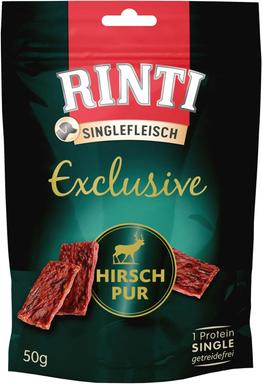 Rinti Singlefleisch Exclusive Hirvi | 50g