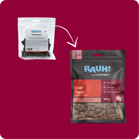 RAUH Maksaherkku koirille ja kissoille | 100g