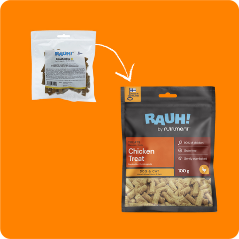 RAUH Kanaherkku koirille ja kissoille | 100g