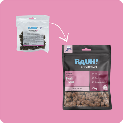 RAUH Possuherkku koirille ja kissoille | 100g