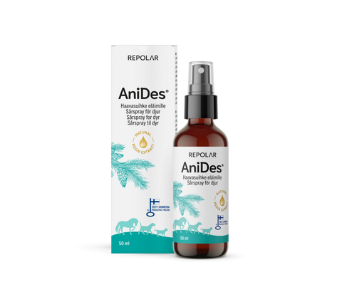 AniDes haavasuihke eläinten haavanhoitoon | 50ml