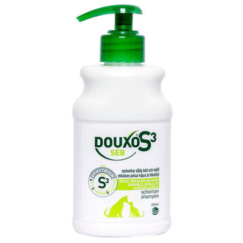 Douxo S3 Seb shampoo koirille ja kissoille | 200ml
