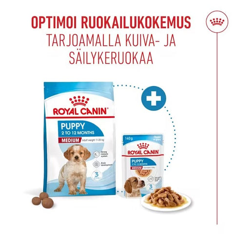 Tarjous! Royal Canin Medium puppy koiranpennuille | 10kg