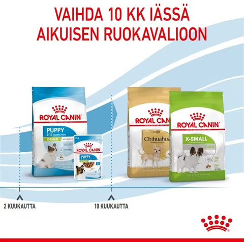 Tarjous! Royal Canin X-Small Puppy koiranpennuille | 500g