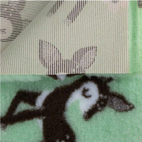 Foxy Fur -makuualusta minttu peura | eri kokoja