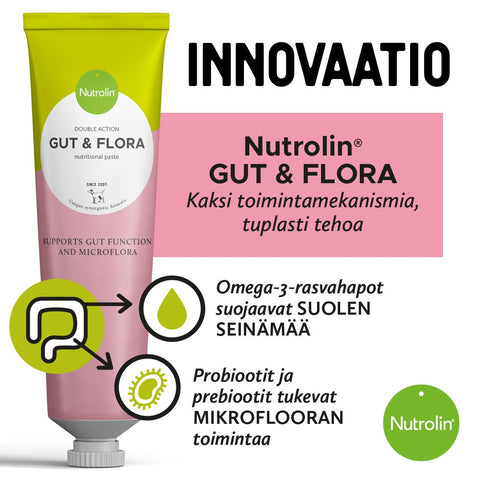 Nutrolin® GUT & FLORA -tahna koirille ja kissoille | 200g