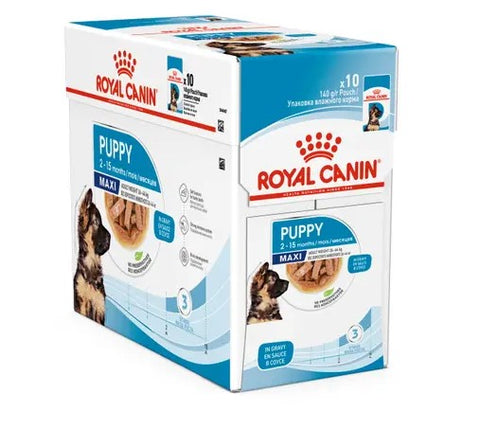 Tarjous! Royal Canin Maxi Puppy Gravy koiranpennuille | 10 x 140g