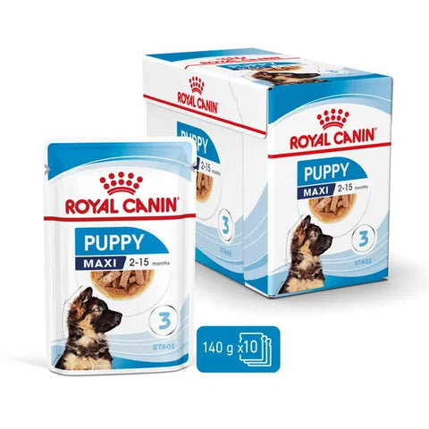 Tarjous! Royal Canin Maxi Puppy Gravy koiranpennuille | 10 x 140g