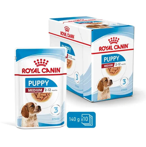 Tarjous! Royal Canin Medium Puppy Gravy koiranpennuille | 10 x 140g