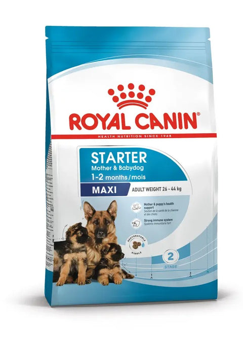 Tarjous! Royal Canin Maxi Starter lopputiineyden ja imetyksen aikana koirille | 15kg
