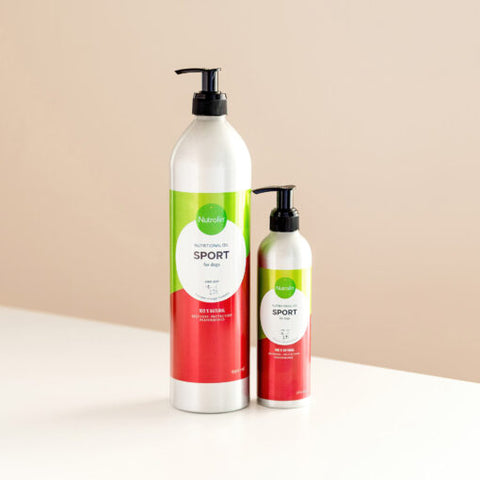 Nutrolin Sport öljy koirille | 260ml tai 990ml