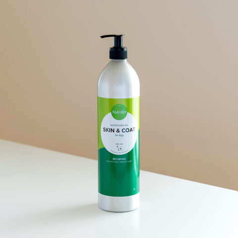 Nutrolin Skin & Coat öljy koirille | alk. 265ml