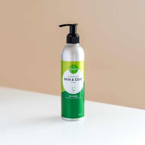 Nutrolin Skin & Coat öljy koirille | alk. 265ml