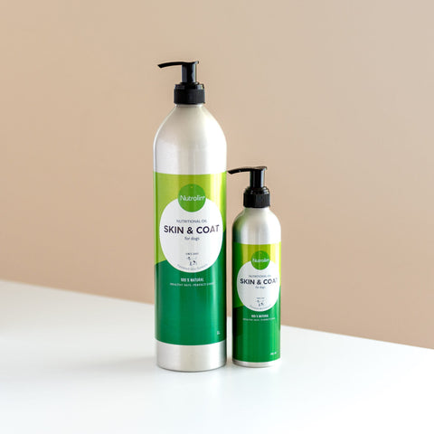 Nutrolin Skin & Coat öljy koirille | alk. 265ml