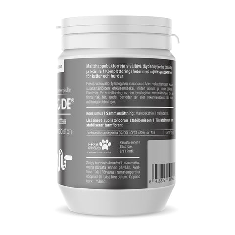Petguide maitohappobakteerijauhe suolistolle kissoille ja koirille | alk. 75g