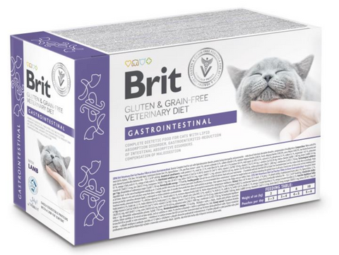 Brit Gastrointestinal Low Fat märkäruoka kissoille | lammas | alk. 85g