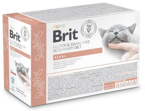 Brit Renal märkäruoka | lohi | alk. 85g
