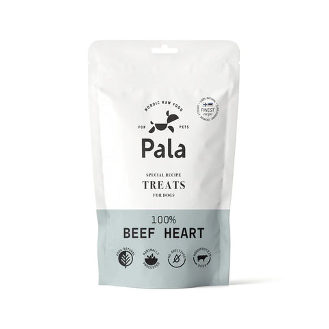 Pala Treats Naudan sydän koirille ja kissoille | 100g