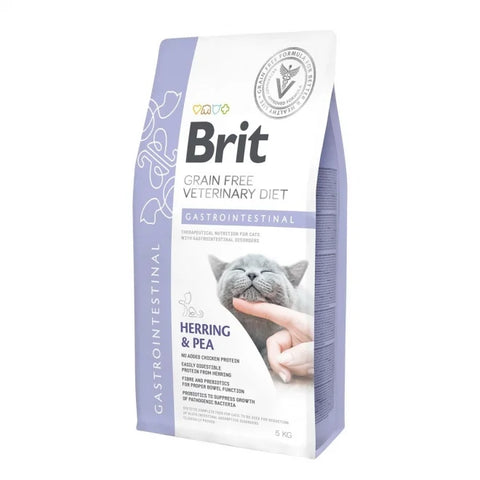 Brit GF Vet Diet Cat Gastrointestinal kuivaruoka | silli & herne | alk. 400g