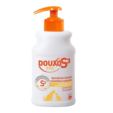 Douxo S3 Pyo Shampoo koirille ja kissoille | alk. 200ml