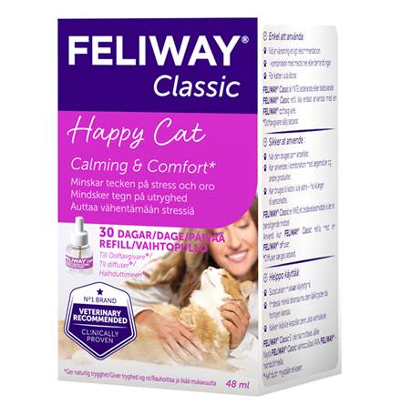 Feliway Classic vaihtopullo kissoille | 48ml