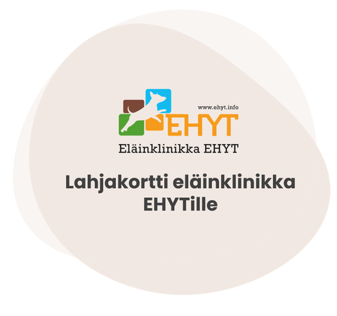 EHYT Lahjakortti (eläinklinikalle)