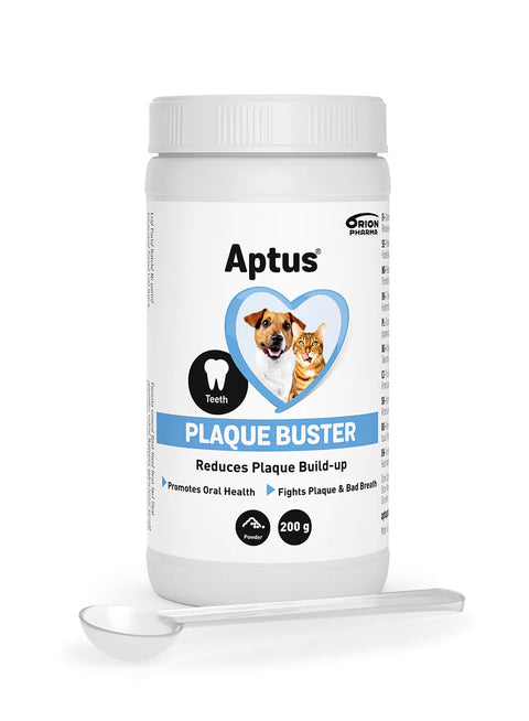 Aptus Plaque buster kissoille ja koirille | 200g