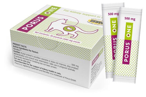 Porus One kissalle | jauhe 30 x 500mg