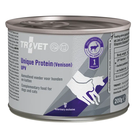 Trovet UPV Unique Proteiini Peurasta koirille ja kissoille | alk. 200g
