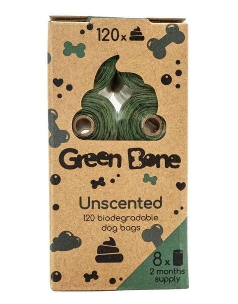 Green Bone kakkapussit | 8 rullaa | eri tuoksuilla