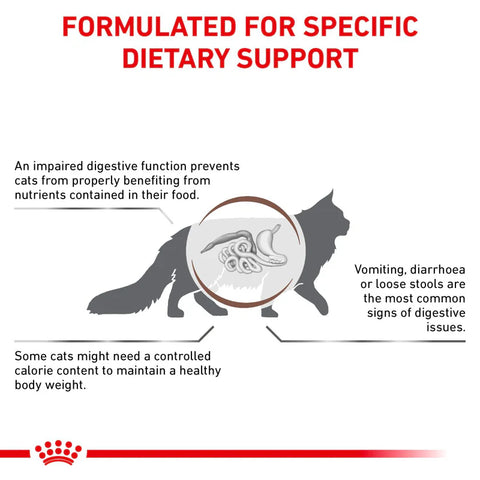 Royal Canin Gastrointestinal Moderate Calorie kuivaruoka kissoille | alk. 2kg