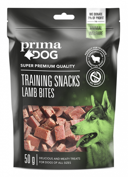 PrimaDog Training snack (Lammaspala 50g)