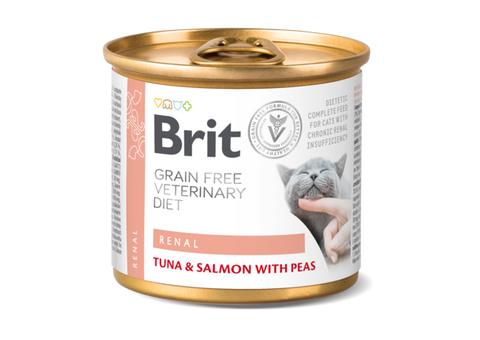 Brit GF Vet Diet Cat Can Renal märkäruoka (200g)