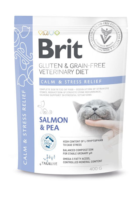 Brit GF Vet Diet Cat Calm & Stress kuivaruoka